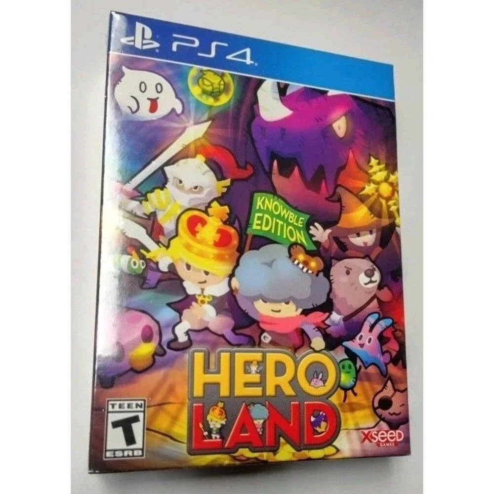 Heroland - Knowble Edition - Sony PlayStation 4 PS4 Brand New Factory Sealed